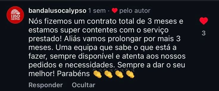 Depoimento Banda Luso Calypso